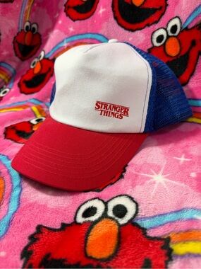 Loungefly Stranger Things Trucker Hat Netflix Retro Snapback Cap